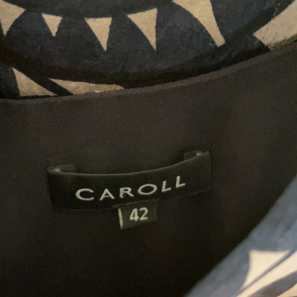 Caroll Silk Abstract Dress Size 42EU or 10US - Picture 5 of 8